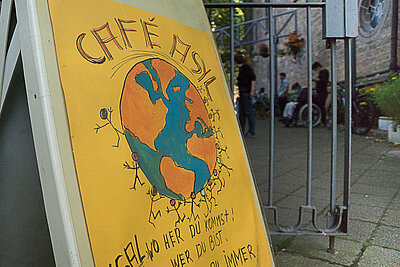 Das Café Asyl zieht vorübergehend um. Foto: Prot. Dekanat LU/Wagner