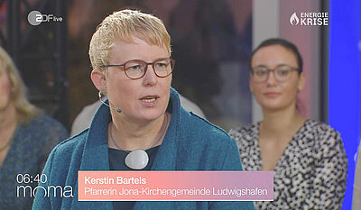 Will Anwältin für Menschen am Rand der Gesellschaft sein: Pfarrerin Kerstin Bartels. Screenshot: Prot. Dekanat LU/Wagner